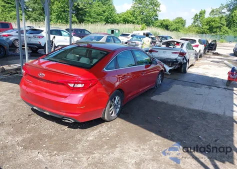 2017 Hyundai Sonata Se z USA, uszkodzony, nr VIN 5NPE24AF5HH489259